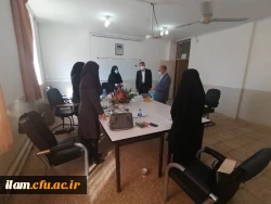 بازدید مسئولین دانشگاه فرهنگیان استان از محل مصاحبه 