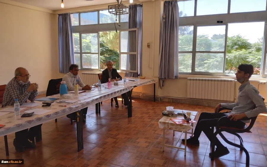 بازدید مسئولین دانشگاه فرهنگیان استان از محل انجام مصاحبه