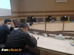 جلسه توجیهی نحوه بارگزاری مستندات رهنامه 40 ماده ای دانشگاه 