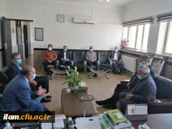 
با حضور همکاران بخش مالی سازمان مرکزی جلسه تودیع و معارفه مسئولین اسبق و جدید مالی دانشگاه