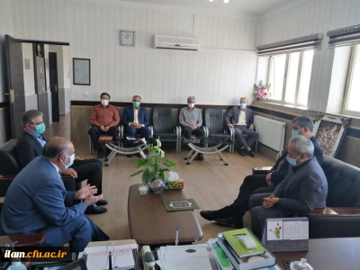 با حضور همکاران بخش مالی سازمان مرکزی جلسه تودیع و معارفه مسئولین اسبق و جدید مالی دانشگاه برگزار گردید