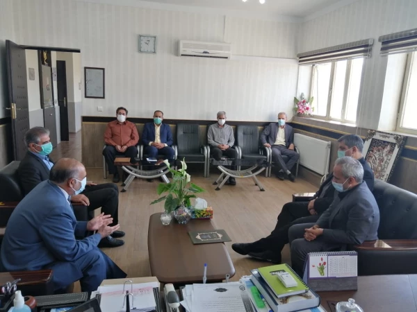 
با حضور همکاران بخش مالی سازمان مرکزی جلسه تودیع و معارفه مسئولین اسبق و جدید مالی دانشگاه