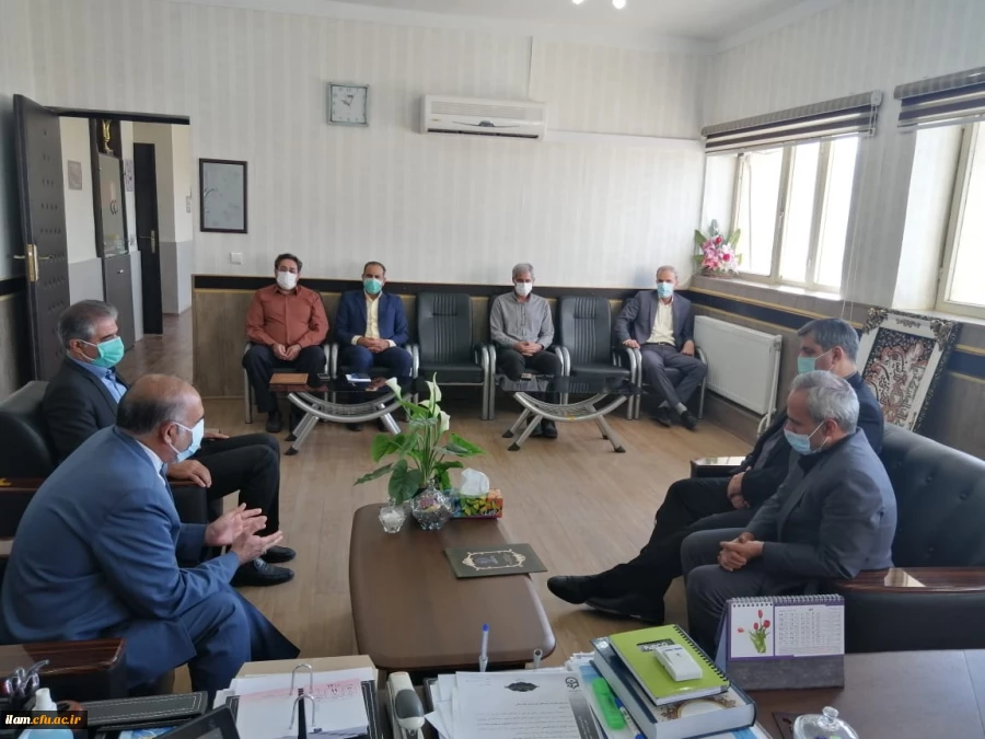 
با حضور همکاران بخش مالی سازمان مرکزی جلسه تودیع و معارفه مسئولین اسبق و جدید مالی دانشگاه