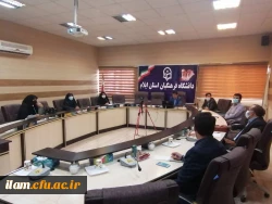 کارگاه کارورزی یک با حضور مدیر گروه آموزشی و اساتید دانشگاه