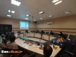 کارگاه کارورزی یک با حضور مدیر گروه آموزشی و اساتید دانشگاه