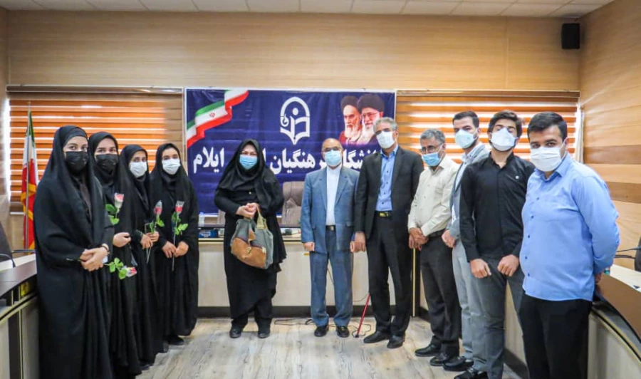 همزمان با سراسر کشور مراسم آیین بازگشایی آغاز سال تحصیلی جدید در دانشگاه فرهنگیان ایلام
