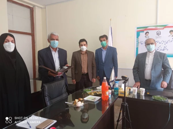 افتخار بازنشستگی جناب آقای شیرخانی از کارکنان پردیس امام جعفر صادق(ع)