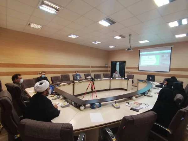 با حضور مدیر گروه و اساتیدجلسه گروه معارف اسلامی دانشگاه برگزار گردید
