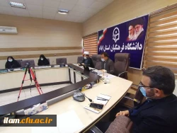 با حضور مدیر گروه و اساتیدجلسه گروه معارف اسلامی دانشگاه برگزار گردید
