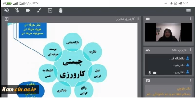 در دانشگاه فرهنگیان استان ایلام برگزار گردید

کارگاه آموزشی- توجیهی کارورزی 1 ویژه معلمان و مدیران راهنمای کارورزی