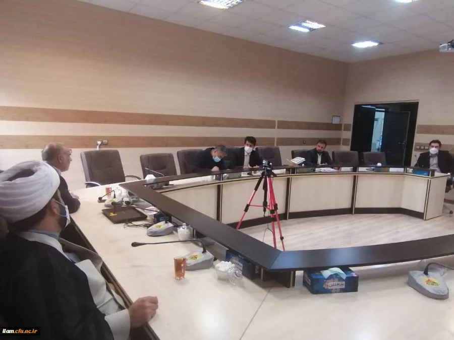اولین جلسه شورای امربه معروف و نهی از منکر دانشگاه فرهنگیان استان ایلام  4