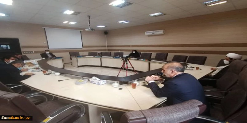 اولین جلسه شورای امربه معروف و نهی از منکر دانشگاه فرهنگیان استان ایلام  5