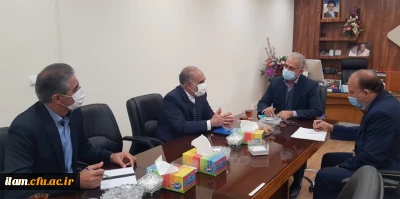 دیدار سرپرست و معاون هماهنگی دانشگاه فرهنگیان استان ایلام با مدیرکل صدا وسیمای مرکز ایلام