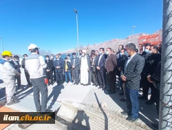 بازدید کارکنان و اساتید دانشگاه فرهنگیان از پتروشیمی استان 3