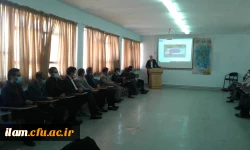 آیین تجلیل از خدمات ارزنده جناب آقای دکتر امیدعلی باپیری سرپرست پردیس شهید مدرس ایلام 3