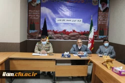 جلسه هم اندیشی دانشگاه فرهنگیان و بنیاد حفظ آثار و نشر ارزش های دفاع مقدس استان ایلام 2