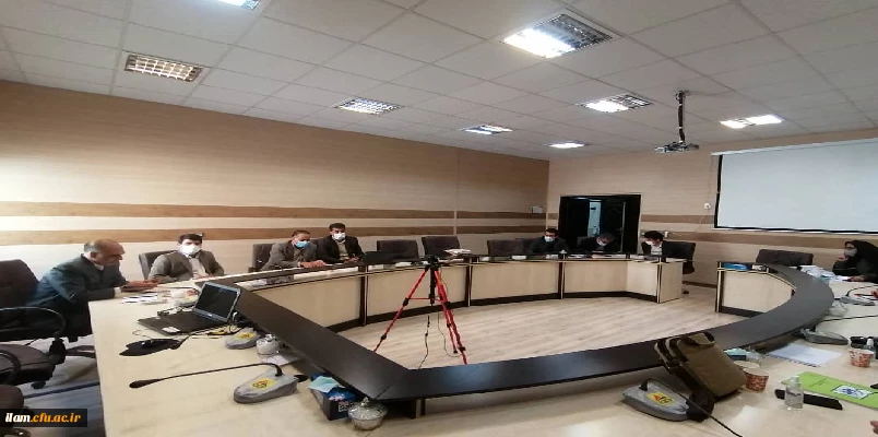 سومین جلسه ستاد از سرگیری آموزش حضوری دانشگاه فرهنگیان استان ایلام 4