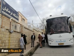 اعزام دانشجو معلمان پردیس شهید مدرس ایلام به مناطق عملیاتی جنوب کشور 4