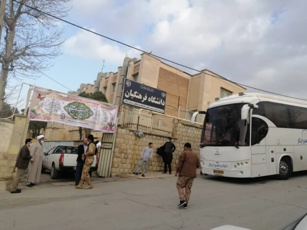 اعزام دانشجومعلمان پردیس شهید مدرس به مناطق عملیاتی جنوب کشور 3