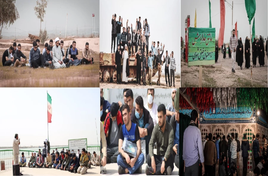 اعزام دانشجومعلمان پردیس شهید مدرس به مناطق عملیاتی جنوب کشور 5