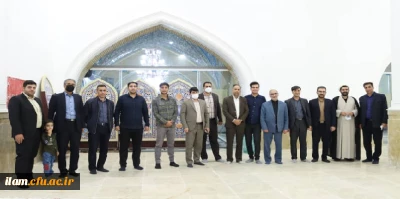 برگزاری مراسم زیارت مزار شهداء و لیالی قدر در حرم مطهر امامزاده صالح(ع)