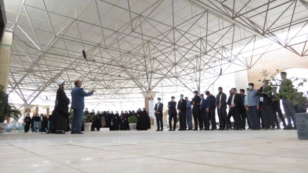 برگزاری مراسم زیارت مزار شهداء و لیالی قدر در حرم مطهر امامزاده صالح(ع) 2