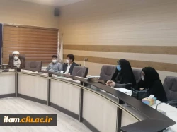 برگزاری جلسه شورای مدیریت، نظارت، ارزیابی و منابع انسانی دانشگاه فرهنگیان استان 5