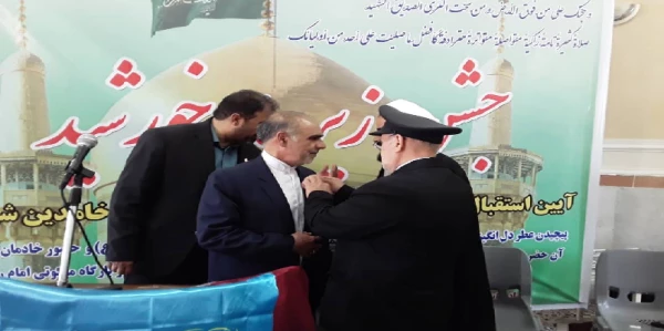 برگزاری مراسم استقبال از پرچم امام رئوف توسط دانشگاه فرهنگیان و دانشگاه پیام نور ایلام 2