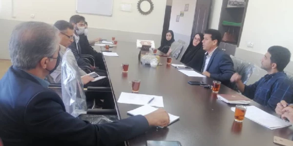 برگزاری کمیته استانی نظارت بر برنامه غذایی دانشجو معلمان و وضعیت سلف سرویس های دانشگاه فرهنگیان استان ایلام 2