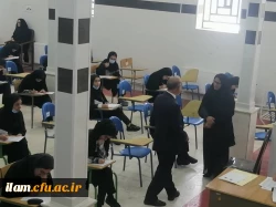 بازدید سرپرست دانشگاه فرهنگیان استان ایلام از محل برگزاری آزمون پایان ترم پردیس امام جعفر صادق (ع) 2