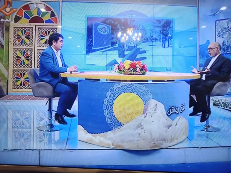 حضور سرپرست دانشگاه فرهنگیان استان ایلام جناب آقای دکتر رمضان پیری در برنامه افق روشن سیمای مرکز ایلام 4