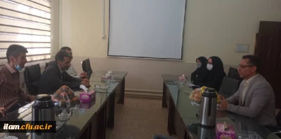 بازدید هیأت نظارت آموزش عالی استان از پردیس های دانشگاه فرهنگیان استان ایلام