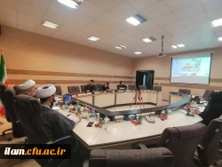 سخنرانی حجت الاسلام و المسلمین دکتر مبشری سرپرست محترم معاونت فرهنگی و اجتماعی دانشگاه فرهنگیان در وبینار کشوری برپایی مجالس عزاداری شهدای کربلا توسط هیئت های مذهبی دانشجویی پردیس ها و مراکز از محل سالن جلسات مدیریت امور پردیس های دانشگاه فرهنگیان استان ا