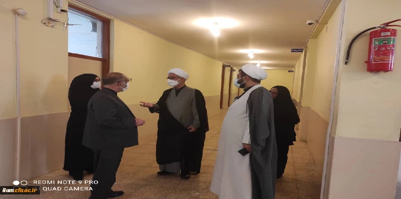 بازدید حجت الاسلام و المسلمین دکتر مبشری سرپرست محترم معاونت فرهنگی و اجتماعی دانشگاه فرهنگیان از پردیس امام جعفر صادق (ع)	 2