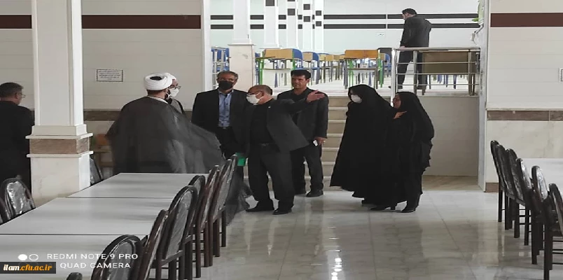 بازدید حجت الاسلام و المسلمین دکتر مبشری سرپرست محترم معاونت فرهنگی و اجتماعی دانشگاه فرهنگیان از پردیس امام جعفر صادق (ع)	 2