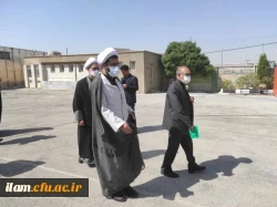 بازدید حضرت حجت الاسلام و المسلمین دکتر مبشری سرپرست محترم معاونت فرهنگی و اجتماعی دانشگاه فرهنگیان از پردیس امام جعفر صادق (ع) 2