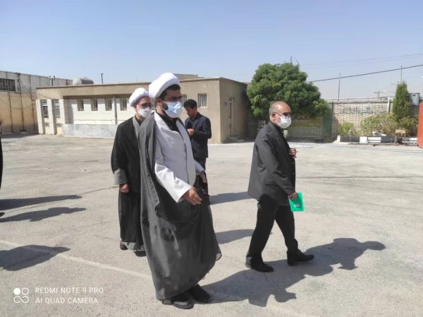 بازدید حضرت حجت الاسلام و المسلمین دکتر مبشری سرپرست محترم معاونت فرهنگی و اجتماعی دانشگاه فرهنگیان از پردیس امام جعفر صادق (ع) 2