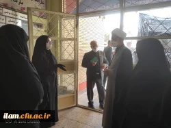 بازدید حضرت حجت الاسلام و المسلمین دکتر مبشری سرپرست محترم معاونت فرهنگی و اجتماعی دانشگاه فرهنگیان از پردیس امام جعفر صادق (ع) 2