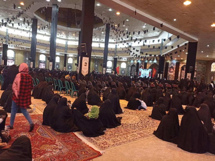 شرکت کارکنان و اعضای هیئت علمی دانشگاه فرهنگیان استان ایلام در همایش بزرگ خادمین اربعین 4