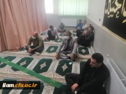 برگزاری مراسم پرفیض و معنوی قرائت زیارت عاشورا در دانشگاه فرهنگیان استان ایلام 3