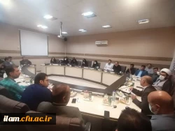 برگزاری نشست سرپرست مدیریت دانشگاه فرهنگیان استان ایلام با کارکنان  6