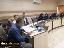 برگزاری مراسم تجلیل از خدمات ارزشمند دو نفر از کارکنان دانشگاه فرهنگیان استان ایلام 4