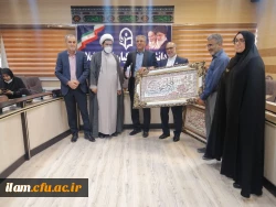 برگزاری مراسم تجلیل از خدمات ارزشمند دو نفر از کارکنان دانشگاه فرهنگیان استان ایلام 5