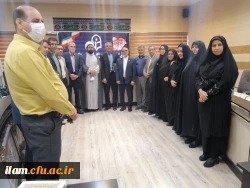 برگزاری مراسم تجلیل از خدمات ارزشمند دو نفر از کارکنان دانشگاه فرهنگیان استان ایلام 6