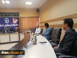 برگزاری دومین جلسه مشترک با اداره کل آموزش و پرورش و کتابخانه های عمومی استان ایلام به منظور بزرگداشت روز شعر و ادب پارسی 3