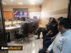 بسیج اساتید دانشگاه فرهنگیان ایلام به مناسبت هفته دفاع مقدس برگزار نمود: 5