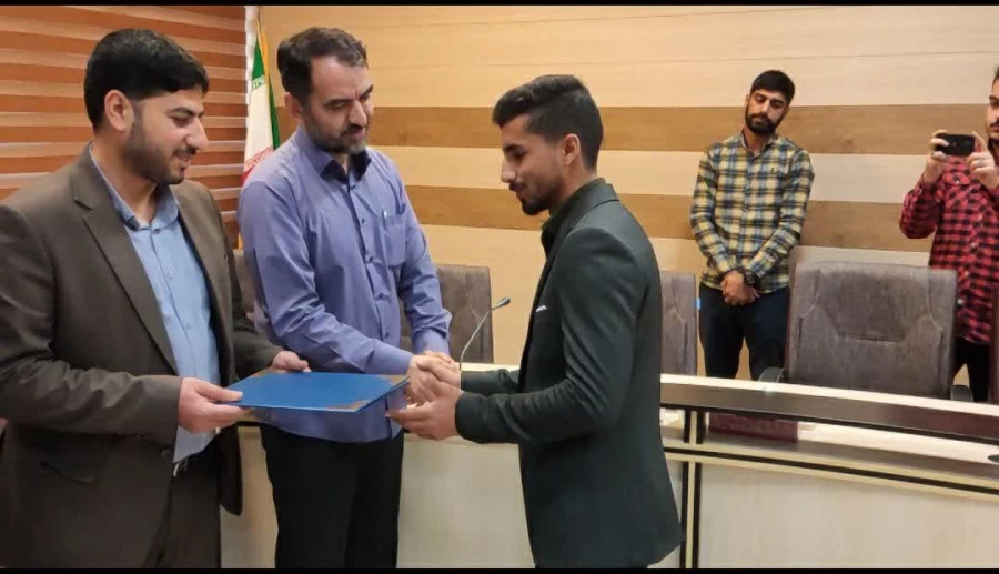 تکریم و معارفه مسئول بسیج دانشجویی پردیس شهید مدرس 11