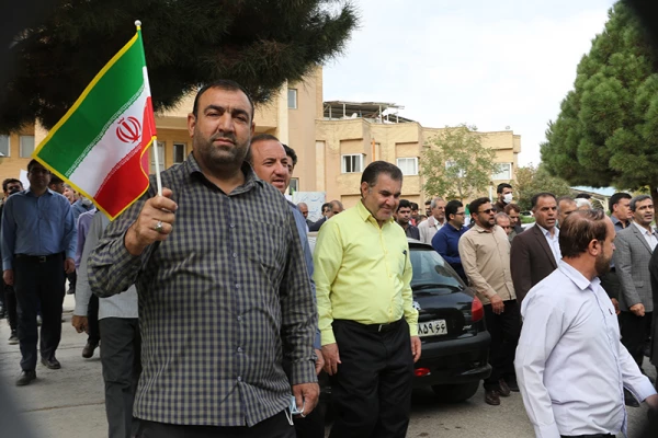 محکومیت حادثه تروریستی شاهچراغ توسط اساتید، کارکنان و دانشجومعلمان دانشگاه فرهنگیان استان ایلام 4