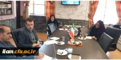 برگزاری جلسه در راستای تمهید مقدمات جهت اجرایی نمودن تفاهم نامه فی مابین دانشگاه فرهنگیان استان ایلام و سازمان فنی و حرفه ای استان  2