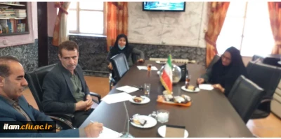 برگزاری جلسه در راستای تمهید مقدمات جهت اجرایی نمودن تفاهم نامه فی مابین دانشگاه فرهنگیان استان ایلام و سازمان فنی و حرفه ای استان 